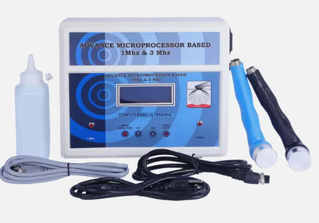 Ultrasonido Terapéutico 1 y 3 MHz con Pantalla LCD