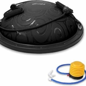 BOSU para equilibrio de 23" ATIVAFIT Negro