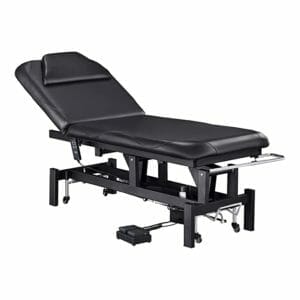 Camilla reclinable para usos médicos eléctrica